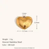 Text three-dimensional love pendant