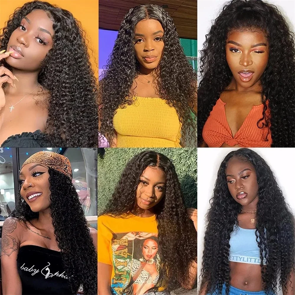Raw Indian Kinky Curly 3 4 Bundle Tilbud 100 Remy Human Hair Bundles 8-32 Inch Natural Hair Extension Jerry Curl_voghion.com