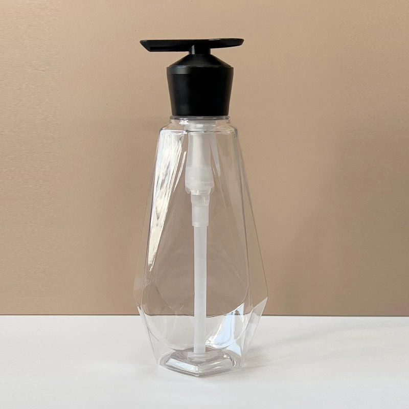 Factory Supplies 500ml Pet Empty Hand Shampoo Lotion Dispenser Plastic Bottle