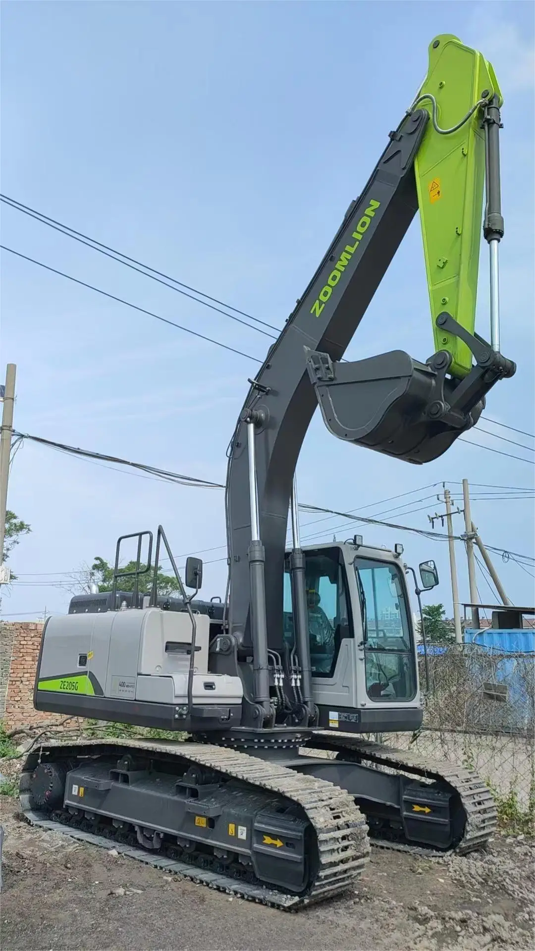 6 Ton Zoomlion Mini Hydraulic Excavator ZE60G with 0.23m³ Bucket