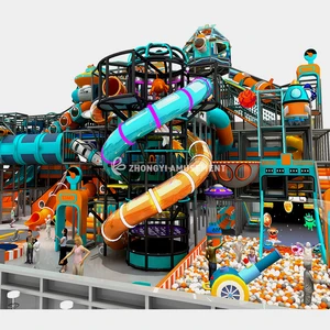 Customized Kids Indoor Playground Equipment - Soft Play Maze Playland Entertainment Amusement Center Sets for Commercial Use