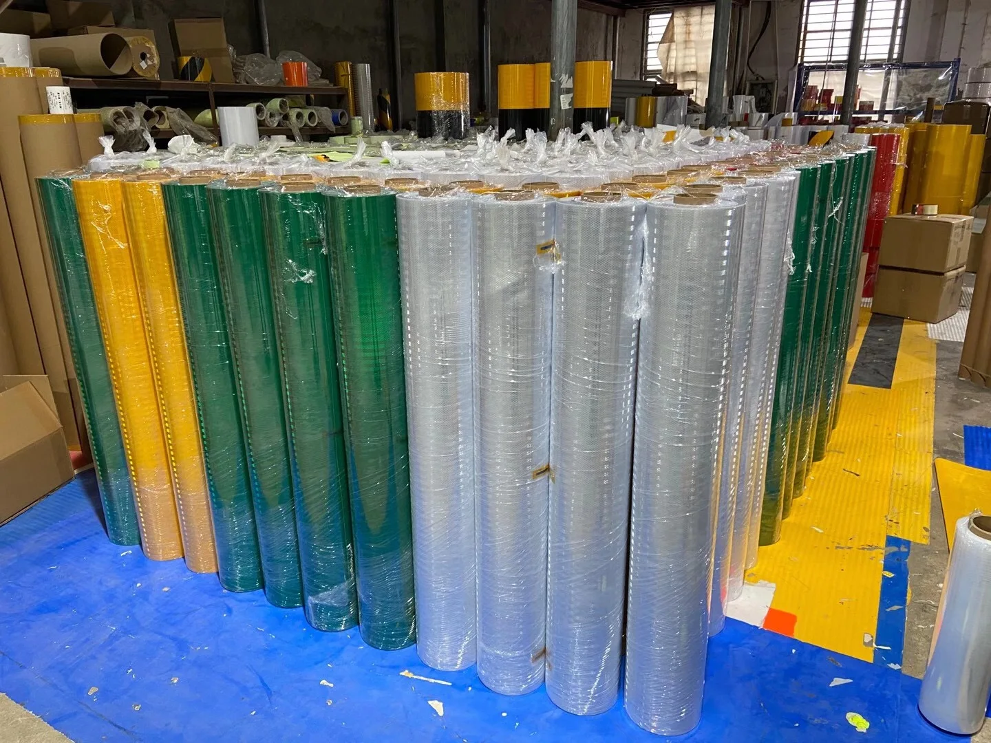 High Strength Waterproof Crossed Heavy Duty Packing Fibreglass Filament