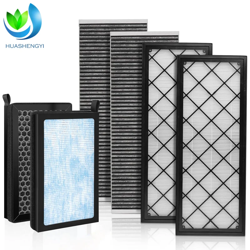 High Efficiency HEPA Cabin Air Filter for Tesla Model Y 2020-2026 OE 165837500A/165837600A10x6x3 Inches Dust & Pollen Protection