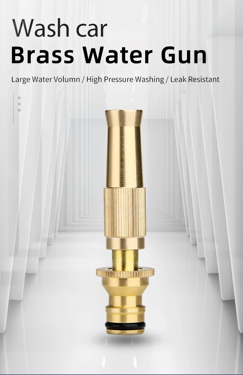 High Quality Brass Garden Sprayer Hose Spray Gun Spray Nozzle Water