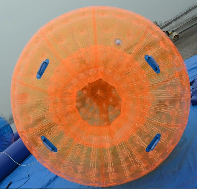 Оранжевый надувной шар Зорб для детей