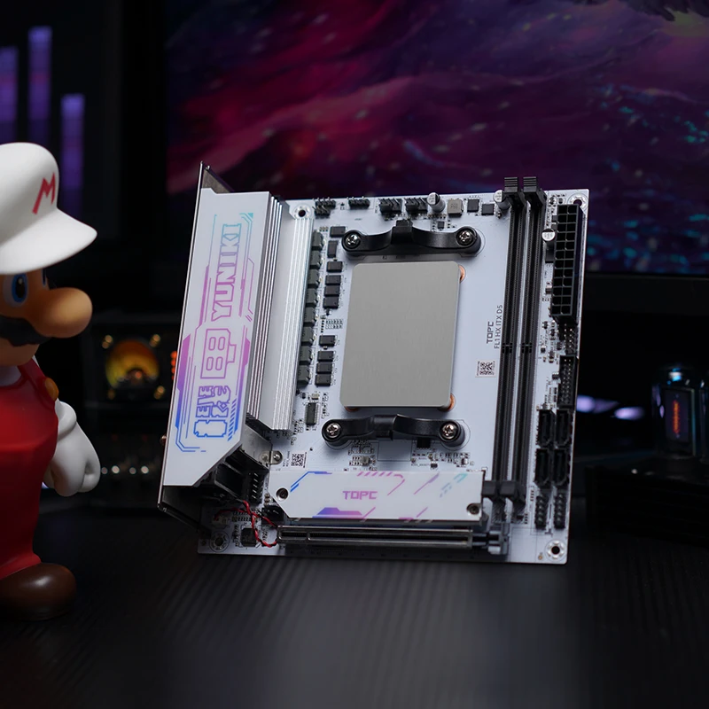 TOPC Ryzen 9 7945HX Mini ITX Motherboard Combo - 16 Cores, 5.4GHz