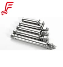 3/4\" Dia X 5\" Long Stainless Steel Concrete Screw-in Anchors Chemical Wall Expansion Anchor System DIN Standard Box Packed