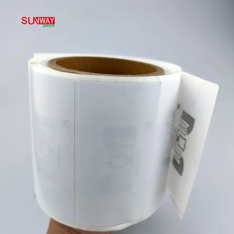 Cheap Price Smart Uhf Rfid Sticker Label Jewelry Clothing Shipping Library Book Waterproof Rfid