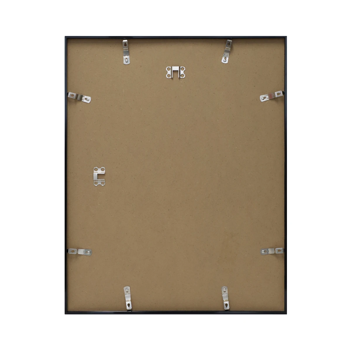 6x8 Black Frame for 4x6 Matted or 6x8 Unmatted Photos Laminated Wood Frame for Tabletop and Wall Mounting