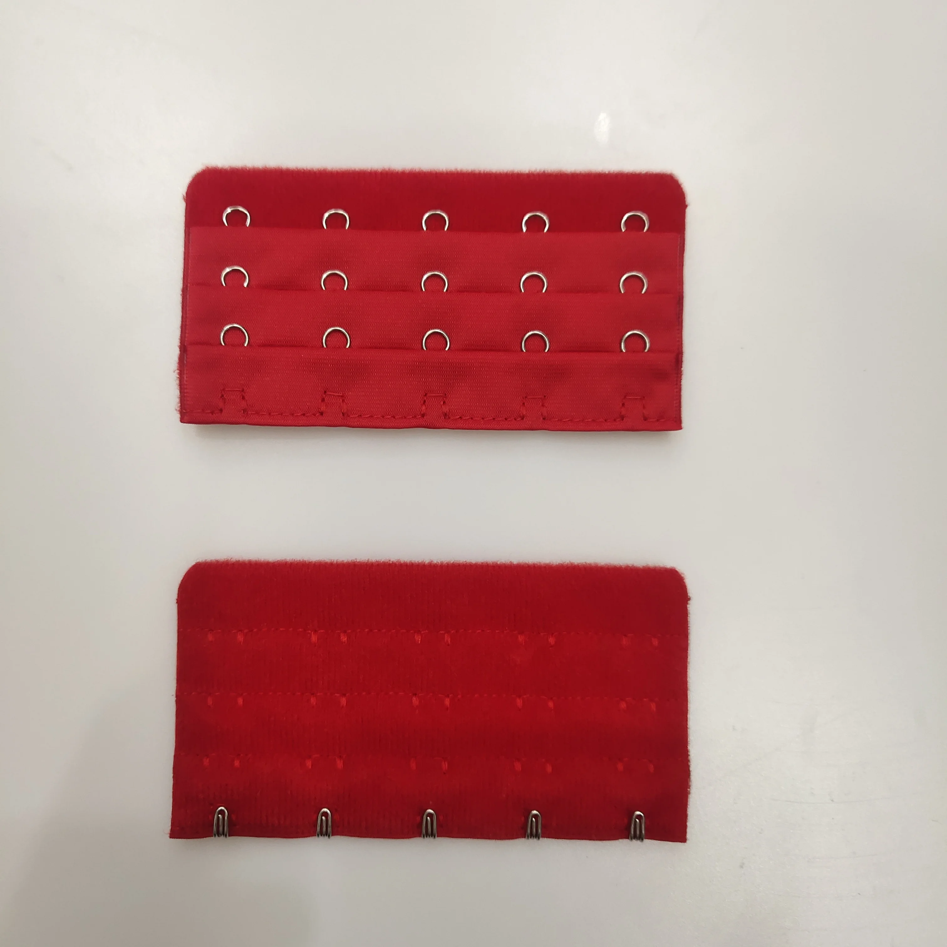 3 Rows with 5 Hooks Bra Hook and Eye Tape Closures Nylon Bra Extension Strap Bra Making Accessories