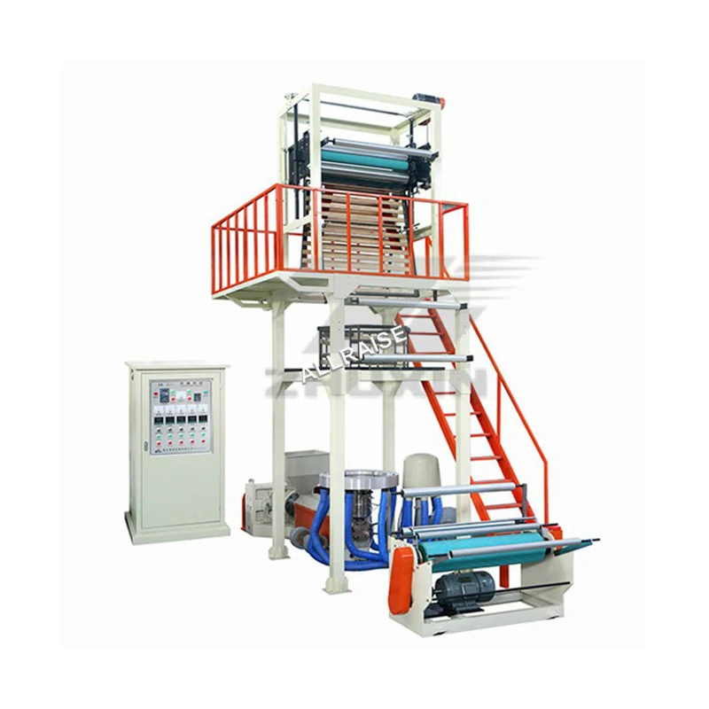 High Quality Biodegradable Blown Film Machine Supermarket Plastic Film Biodegradable Shopping Bags Making Machine