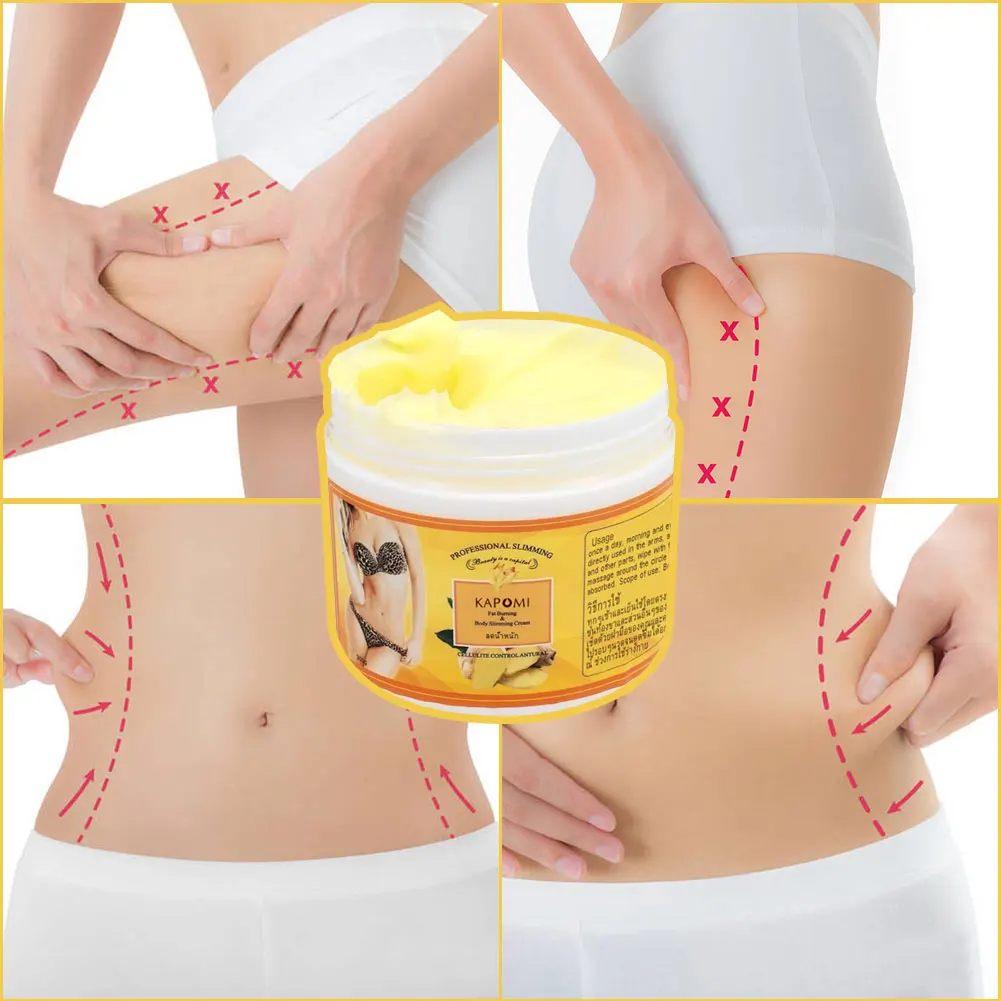 Wholesale Private Label Flat Tummy Natural Waist Body Hot Gel Cream Slimming Fat Burn Burning 5647