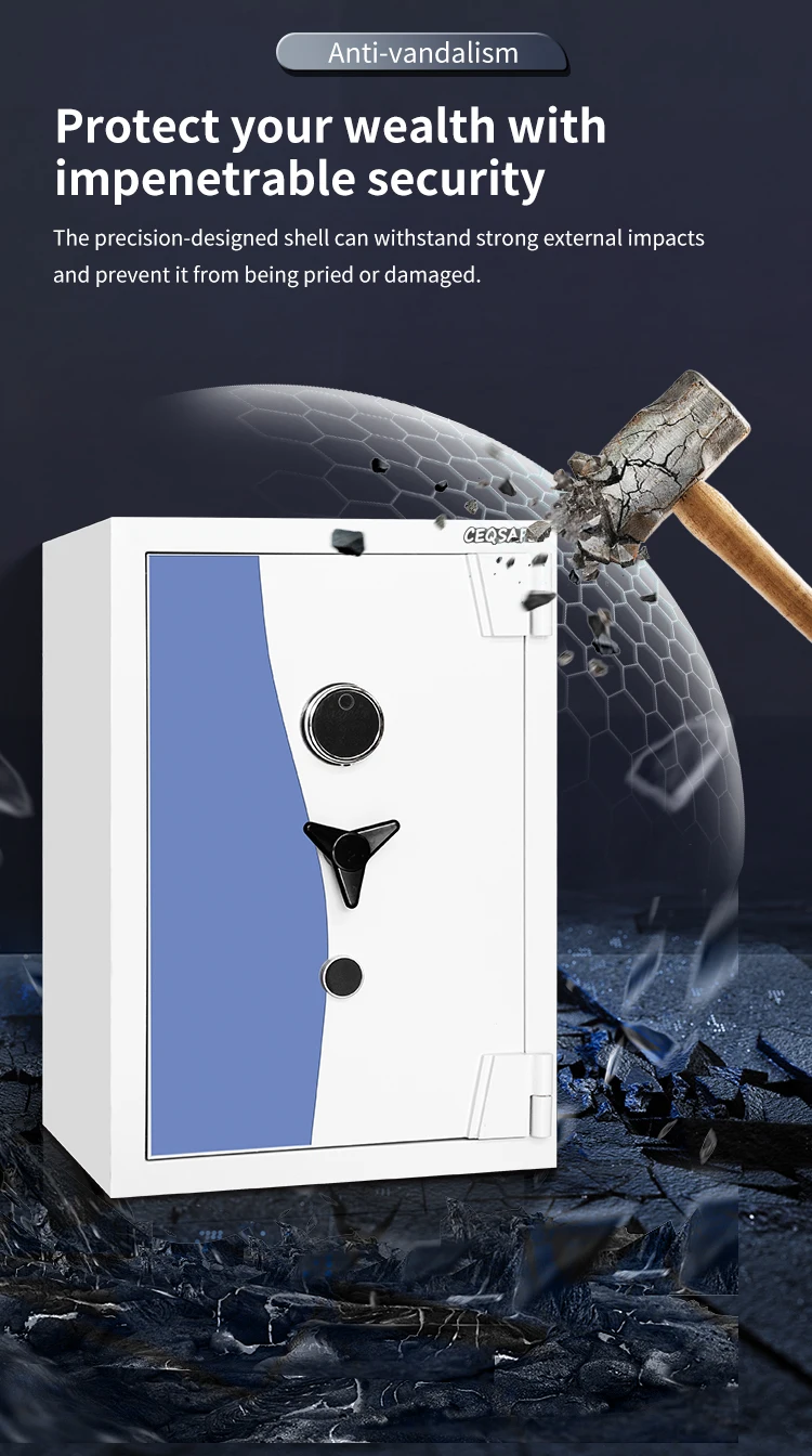 CEQSAFE Office Home Security Digital Safe Electronic Password Safe Fireproof Smart Safe Box supplier