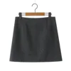 Galaxy Gray Midi Skirt