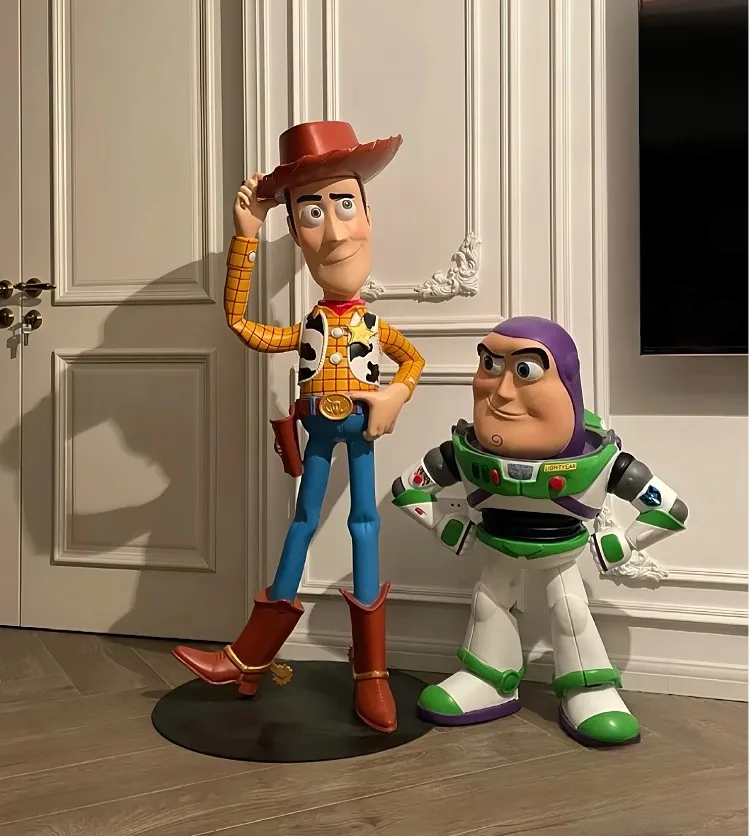 Home Decoration Resin Fiberglass Toy Story Figurines