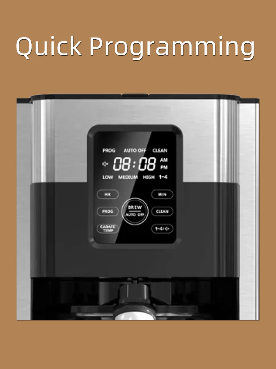 Home Use Smart Stainless Steel Automatic Cuisinart Coffee Maker