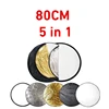 80cm  5in 1 Round Shape- Black