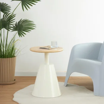 Modern Good Quality Commercial Using Customized Luxury Restaurant Furniture Coffee Shop Cafe Round Shape Table