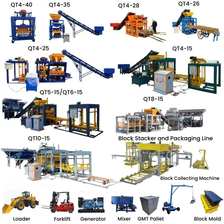 Vibro Bricks Prices Vibrated Blocks Brick Machine Solid Block Qt10-15 ...