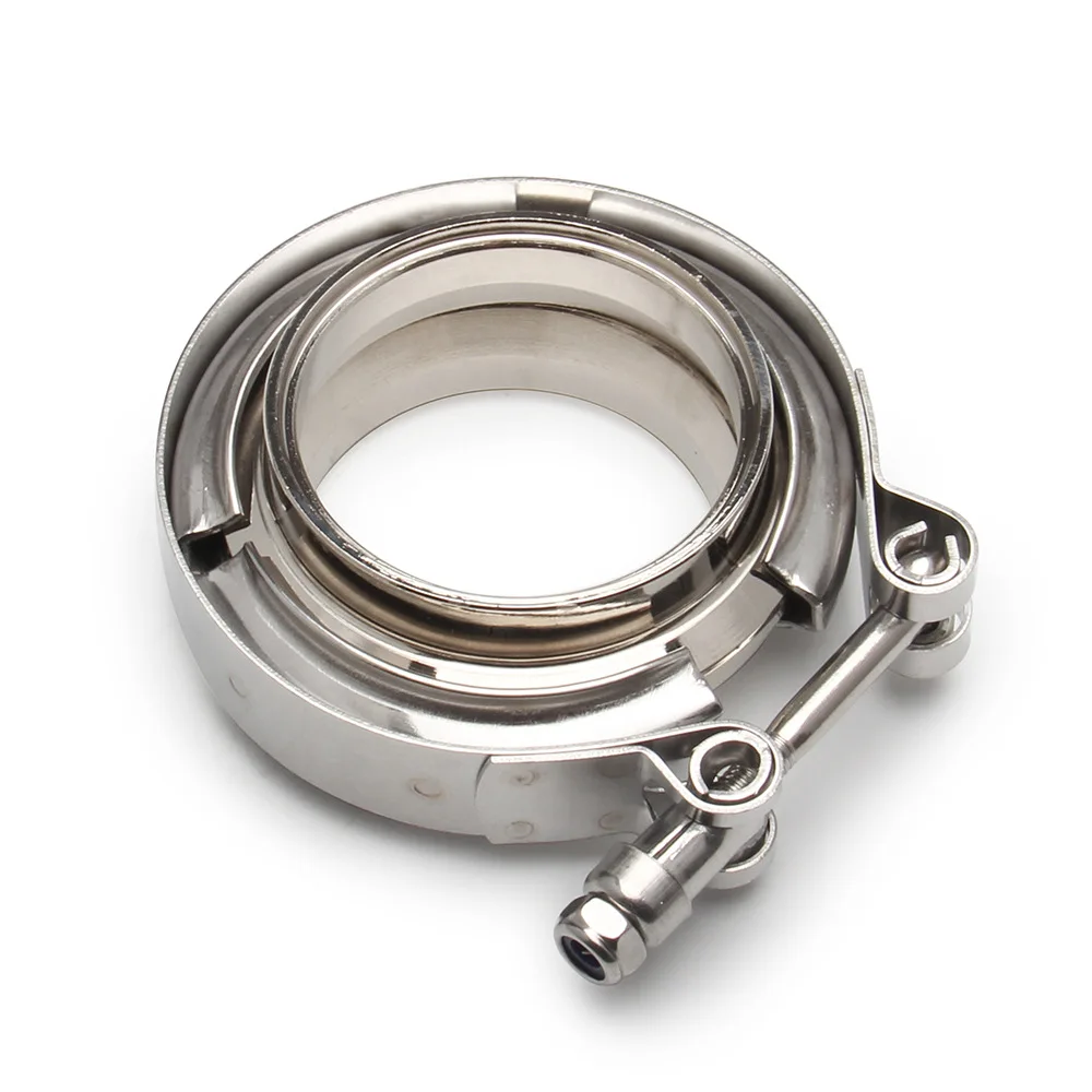 3.5" Stainless Steel V Band Clamp Vband Turbo Downpipe V-Band 
