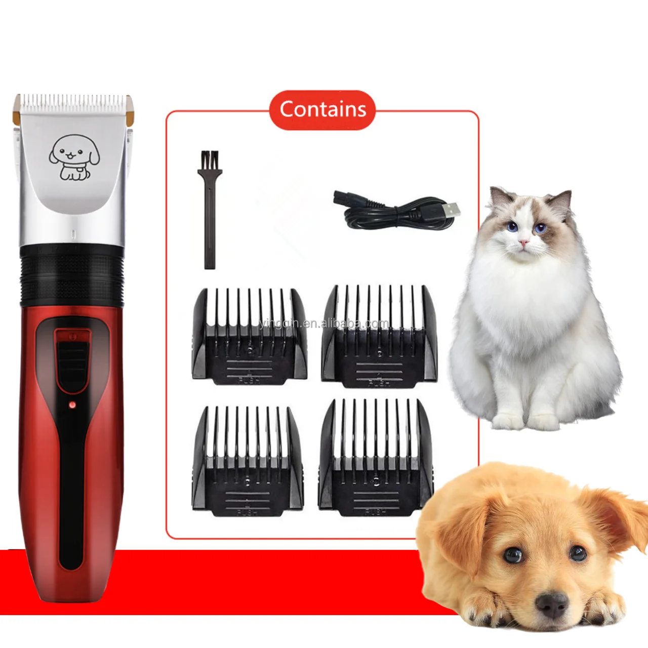 Multi-function Electric Cat Hair Removal Brush Nail Trimmers Kit Dog Hair  Professional Clipper Set Hair Trimmer For Pet - Buy Electric Dog Hair  Clippers,Multifunctional Hair Trimmer,Pet Trimmer Hair Product on  