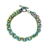 Colored double layer OT bracelet
