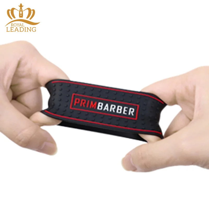 1PC Non Slip Rubber Clipper Grip Bands Fading Time Barber Clipper Gri ^C