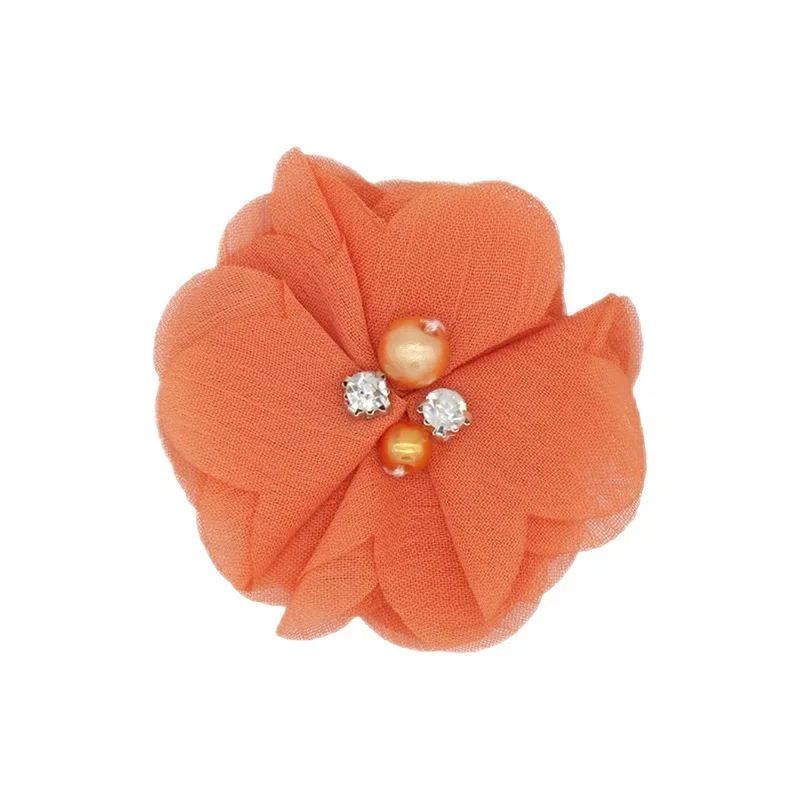 Multi-function White Hairbands Head Make Satin Ribbon Flowers 6cm ...