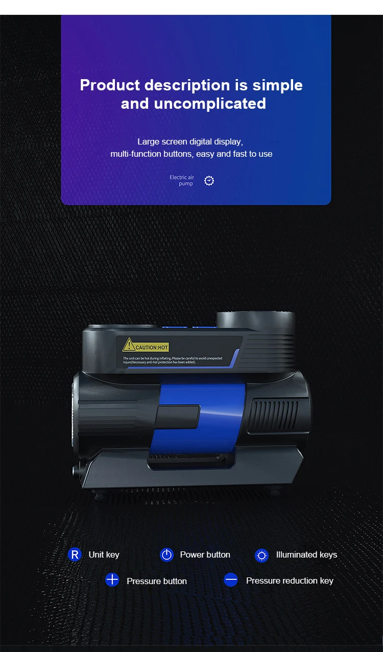 Cartrend 12V Car Light Truck Tyre Compressor Digital Display - View #13