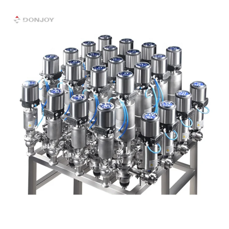 DONJOY factory direct hot sale food grade sanitary mixproof valve reversing valve Manifold