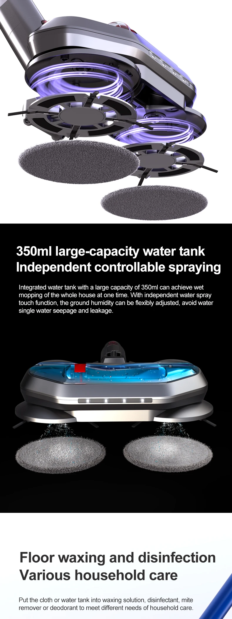 Professional Home Rechargeable Upright Smart Best Vacuum Cleaners Portable Wireless Handheld