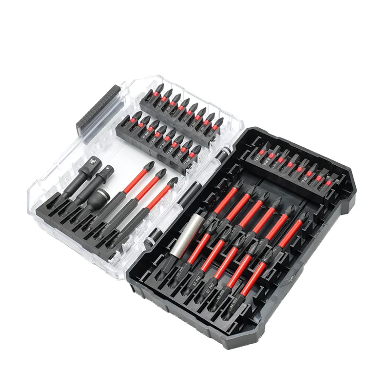 MOYOTEC Factory Source Top Quality S2 Steel Multi-function 42 Piece Impact Screwdriver Bit Set with 