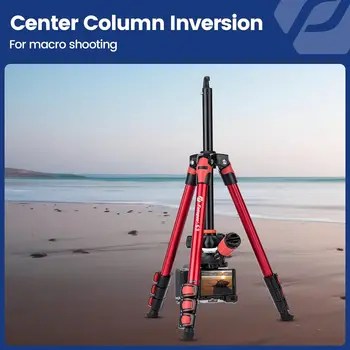 Fotopro Portable Traveling Aluminum Camera Tripod Stand With Rubber Feet detail image