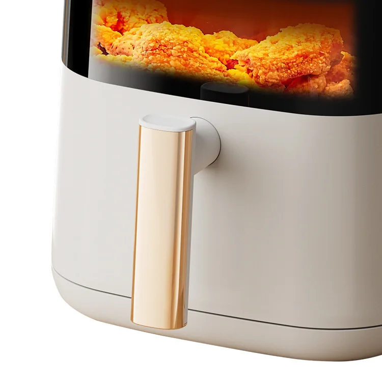 Household Multi-function 6L Mechanical Touchscreen Knob Visual Smart air Fryer