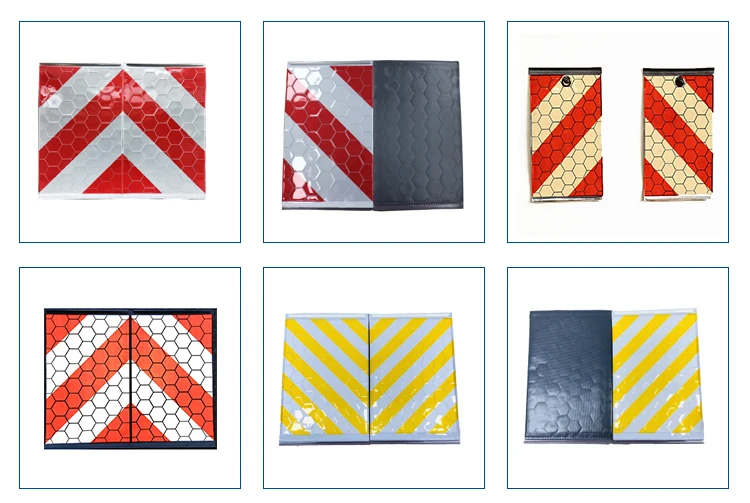 Warning Marking for Tail Lifts Reflector flag Waring flag