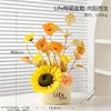 Plantas en maceta Plastic Life: creciendo hacia el sol