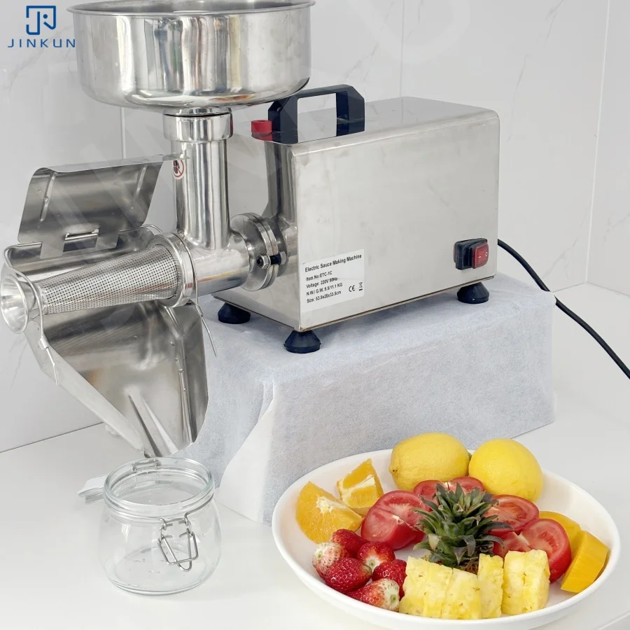 450W Stainless Steel Electric Tomato Juicer JM-1C Mango Jam Juice Extractor (For Home, Restaurant & Retail) Factory Direct Sale details