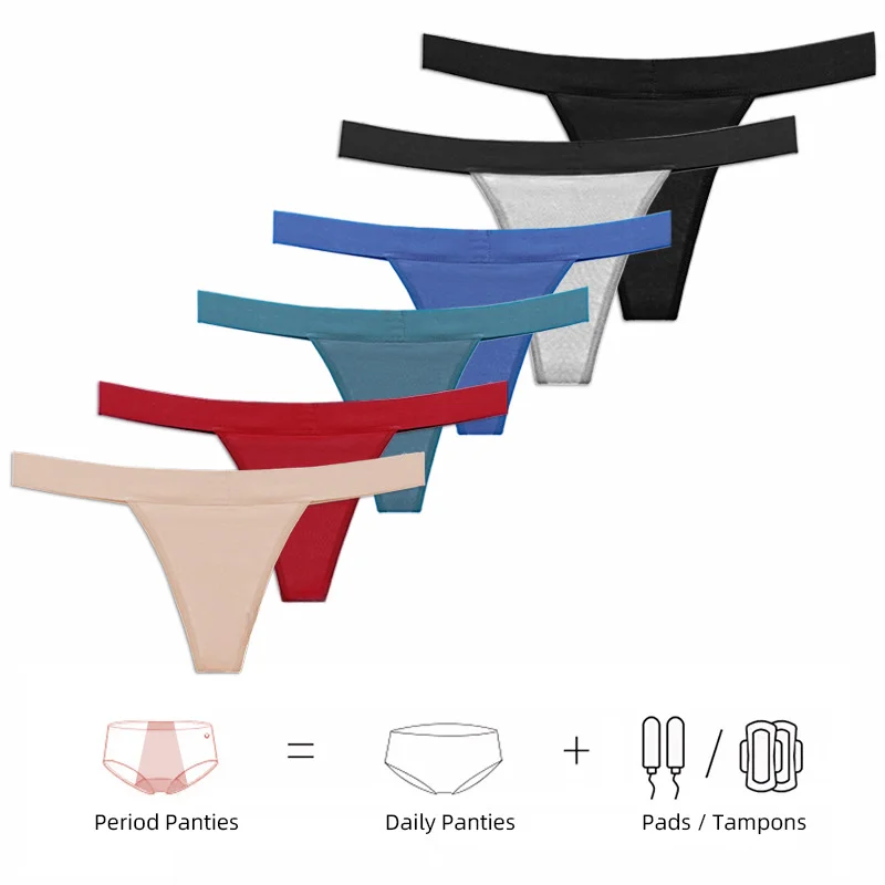 Plus-Size Period Thong back-coverage view