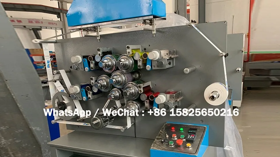 Garment Label Printing Machine For Textile Accessories /fourcolor