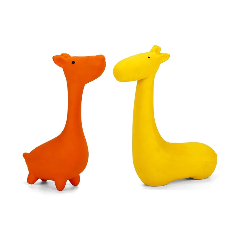 giraffe dog toy