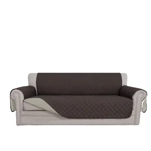 1 Seat 2 Seat 3 Seat Embossing Plain Color Microfiber Fabric Waterproof Sofa Protector for Pets Children