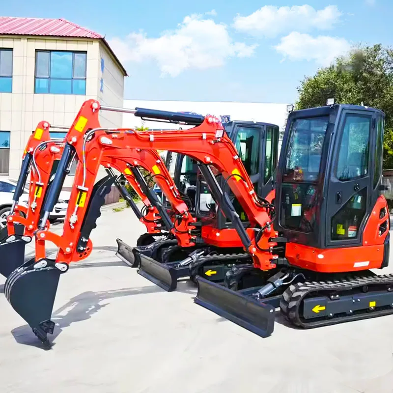Mini Excavator Japan Engine 3.5 TON Farm Digger Small Excavator 1 Ton 2 Ton CE EPA Euro 5 Mini Excavator