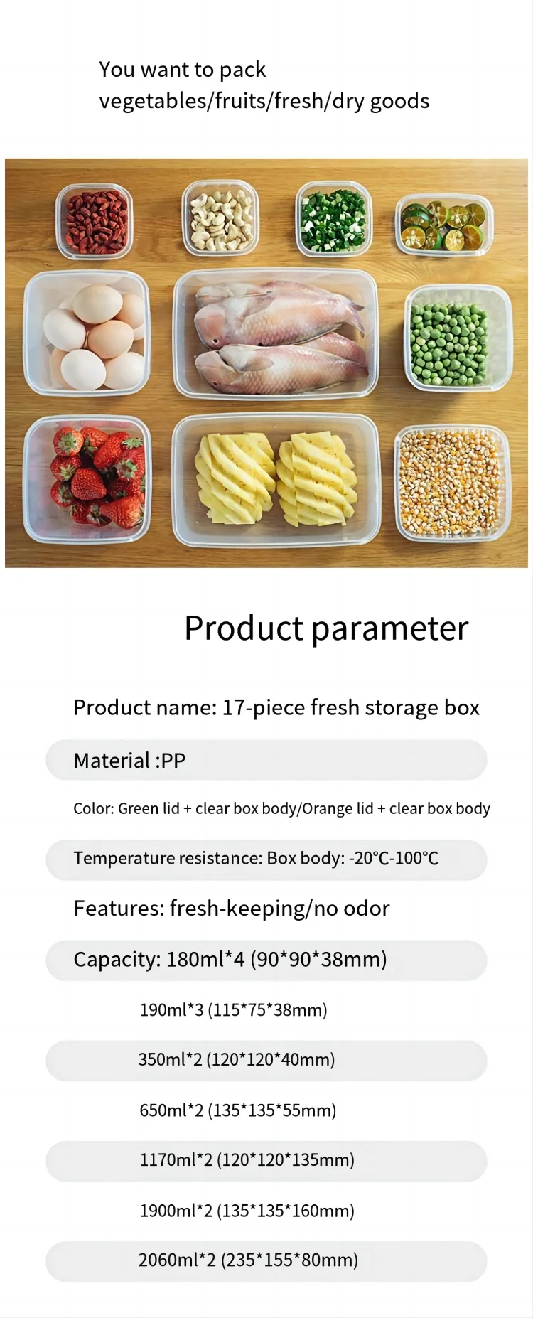 Widely Used Microwavable Pp Snack Food Storage & Organization Containers Take Away Plastic Lunch Boxes supplier