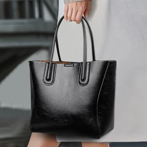 Brand Design Lady PU Bucket Tote Bag Large Capacity Fashion Luxury Crossbody Shoulder Bag China Factory KAIDIFEINIROO Kangaroo