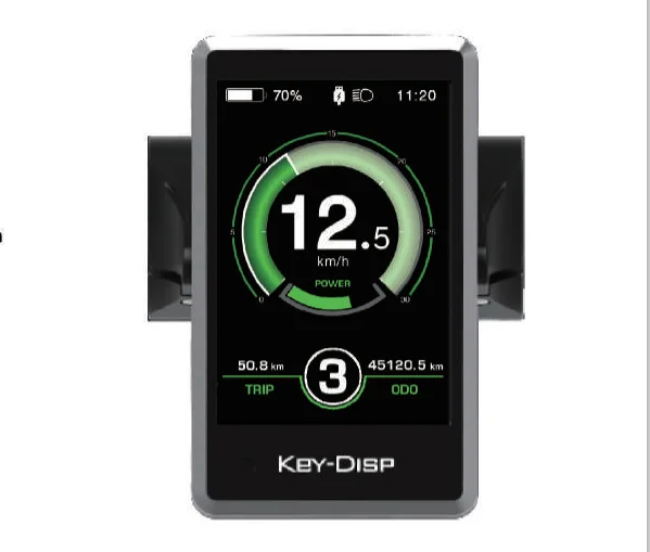 Greenpedel KD 718 Ebikeキット用の高品質の電動自転車パワーメーター 