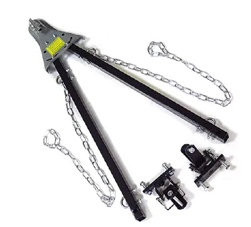 Black Color 5000Lbs Coupler Fits 2'' Ball A-Frame Car Tow Bar