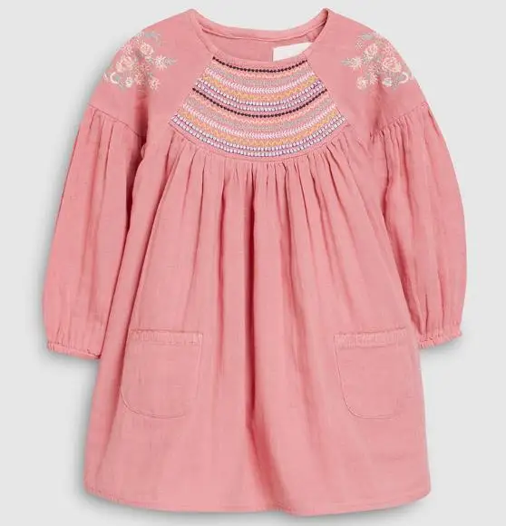 Otoño Vestido Casual De Moda Vestido Rosa Diseño Niños Vestidos Para Niñas  - Buy Vestidos Para Niñas Product on Alibaba.com