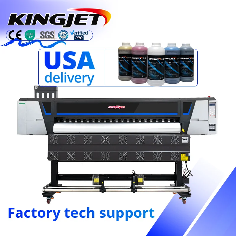 Digital Eco Solvent Inkjet Printer Machine 32meter I3200 Vinyl Printer and Cutter 2 in 1 Eco Solvent Printer 25m