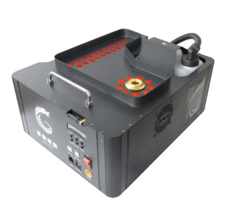 Big Power 3000W Smoke Fog Machine With RGB Leds Effect Remote DMX512 Vertical Smoke Machine  For Wedding Party