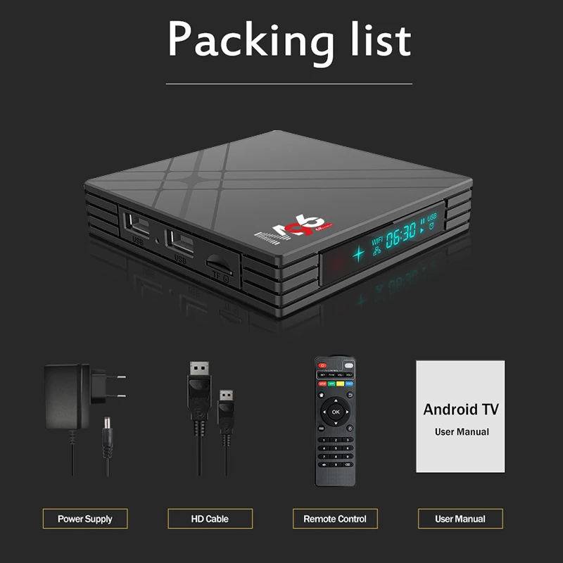 Tripsky M96-H6 Android 12 TV Box - 6K Ultra HD Smart TV
